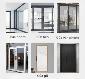 Khóa cửa AZK-A08 phù hợp với nhiều loại cửa